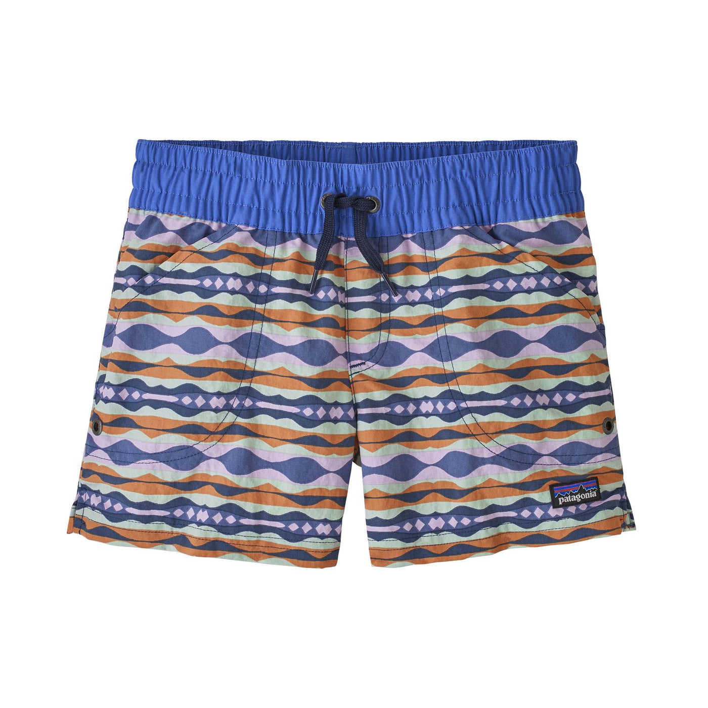 Patagonia Kids' Costa Rica Baggies Shorts 3 in. 2023 COHB COAST HIGH