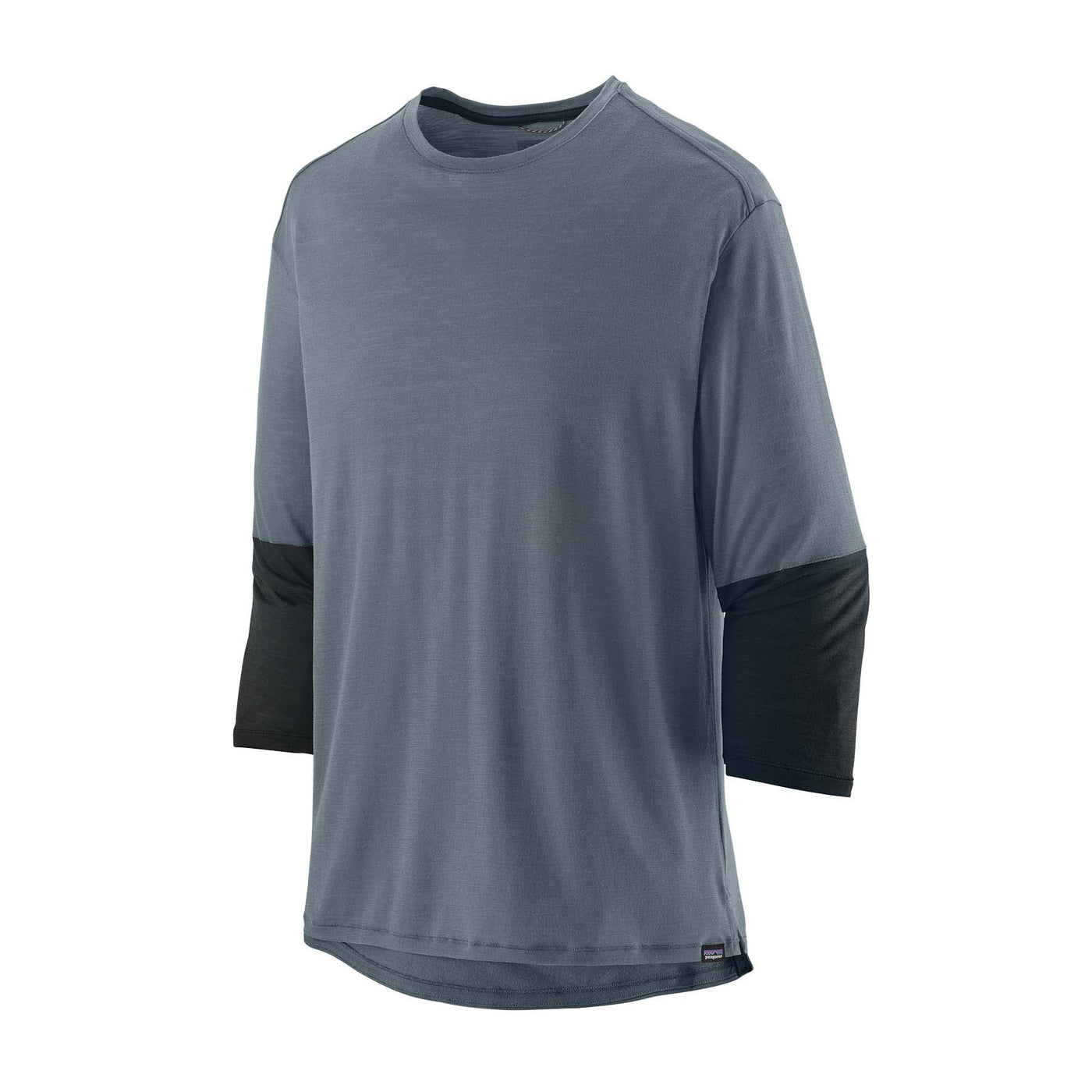 Patagonia Men's Merino 3/4 Sleeve Bike Jersey 2023 PLGY PLUME GREY