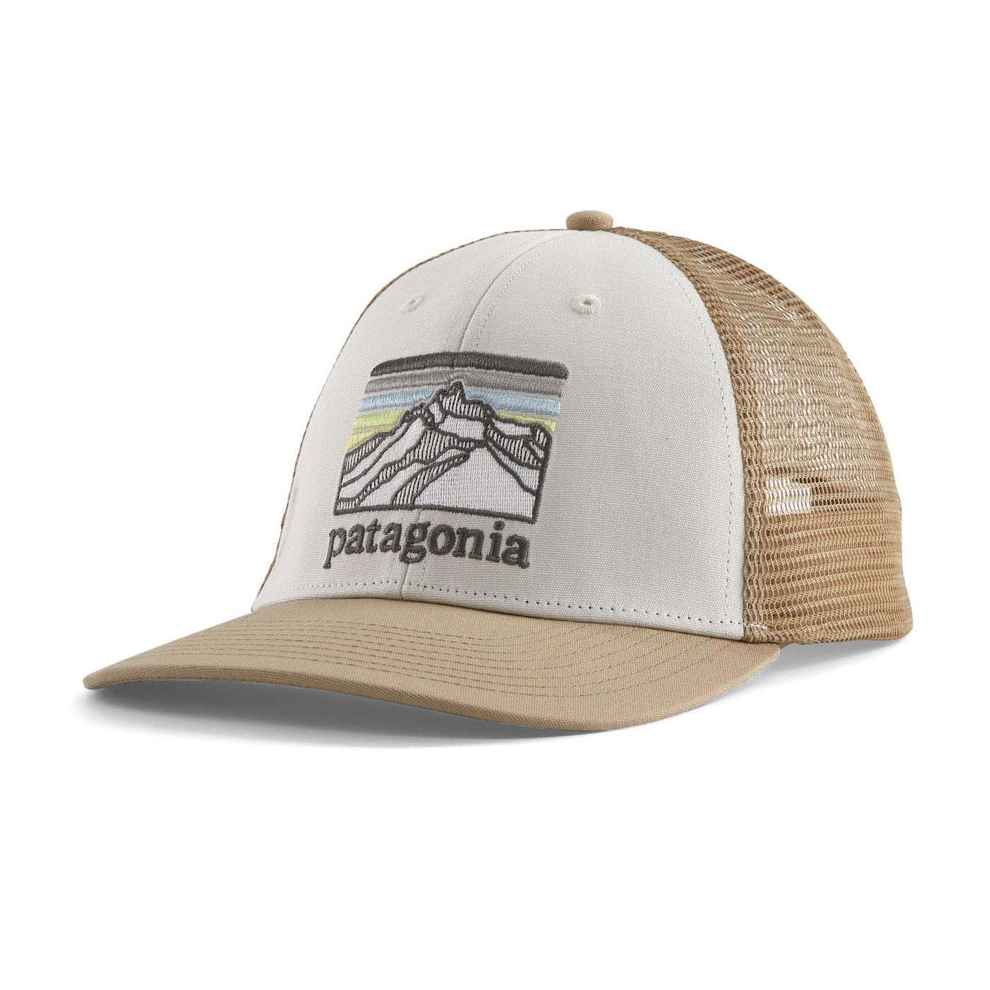 Patagonia Line Logo Ridge LoPro Trucker Hat 2023 WOTN WHITE W/OA