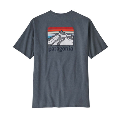 Patagonia Men's Line Logo Ridge Pocket Responsibili-Tee® 2024 