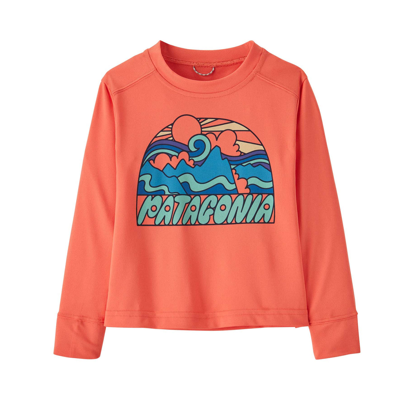 Patagonia Toddler's Long-Sleeved Capilene® Silkweight UPF T-Shirt 2024 FCRL FITZ ROY R