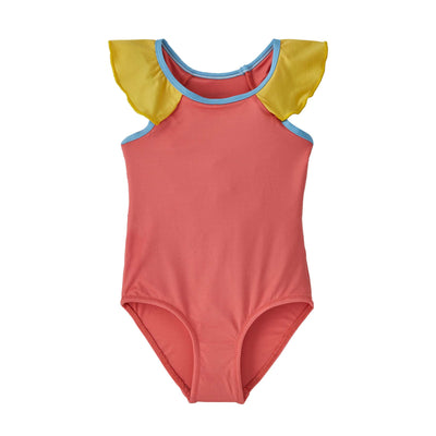 Patagonia Baby Water Sprout One-Piece Swimsuit 2023 CORAL