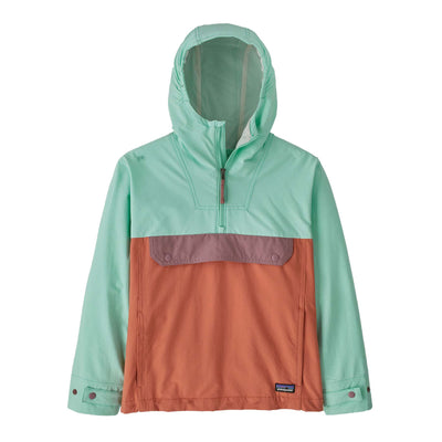 Patagonia Kids' Isthmus Anorak 2023 ELYT EARLY TEAL