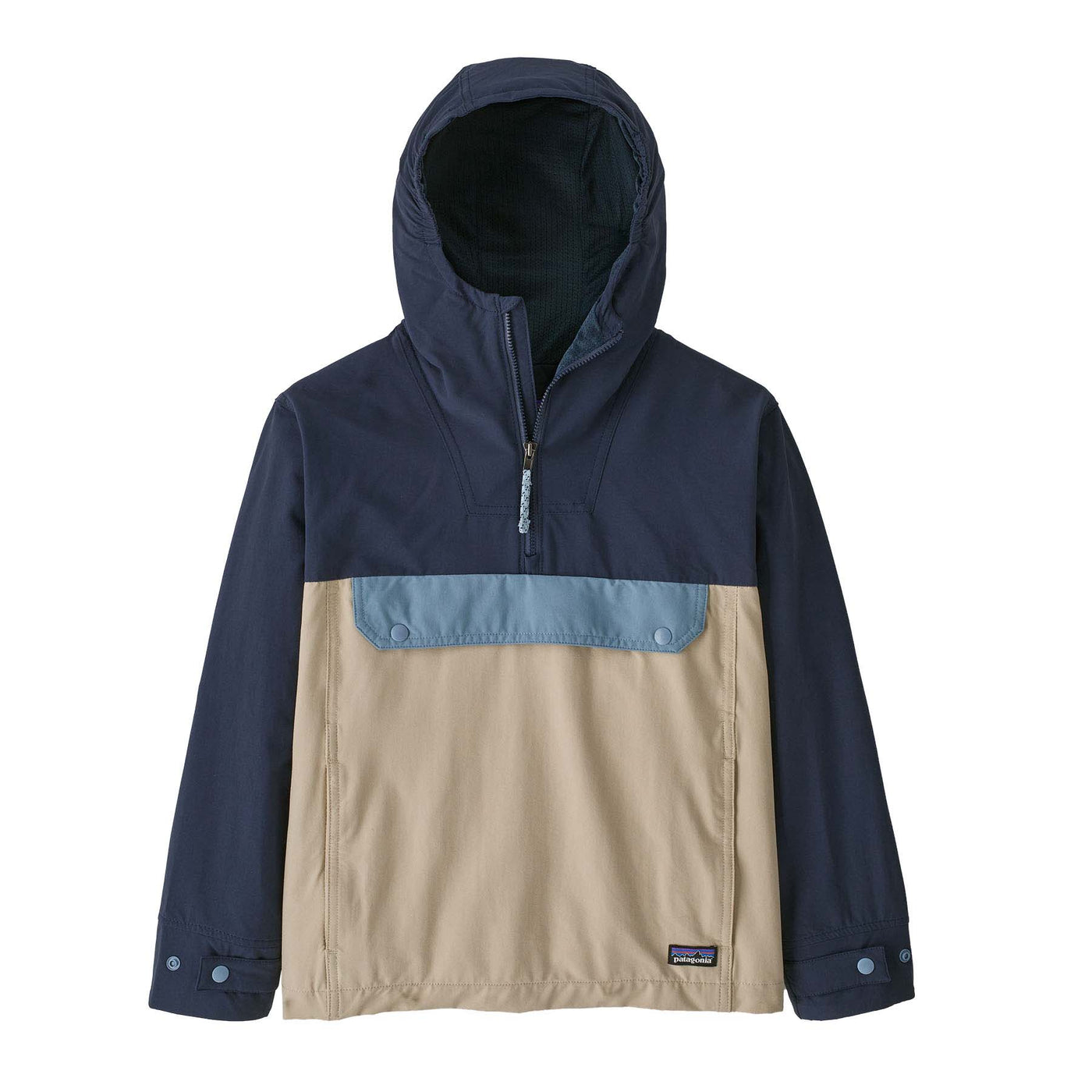 Patagonia Kids' Isthmus Anorak 2023 ORTN OAR TAN