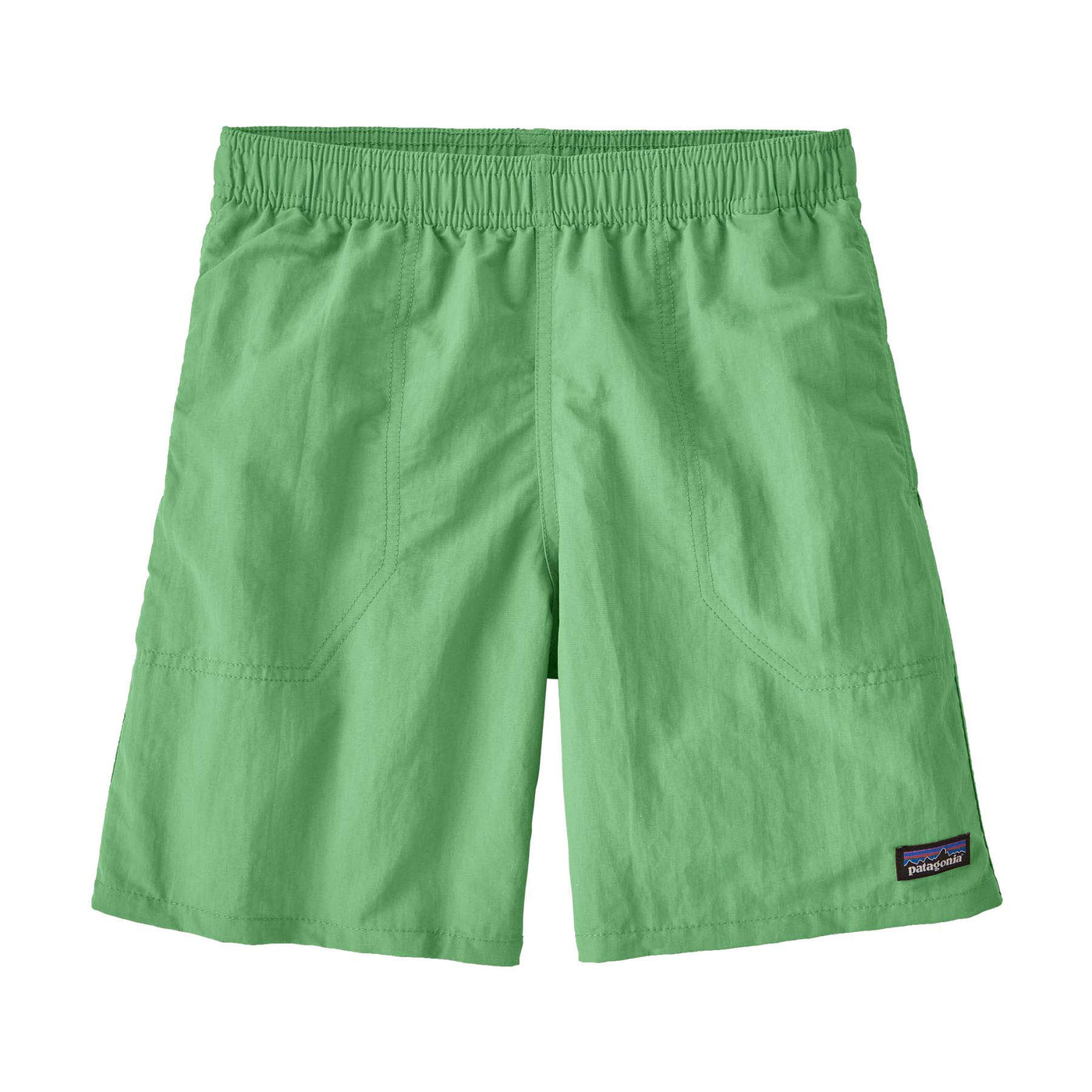 Patagonia Kids' Baggies Shorts 7 in. - Lined 2024 BLOOM GREEN