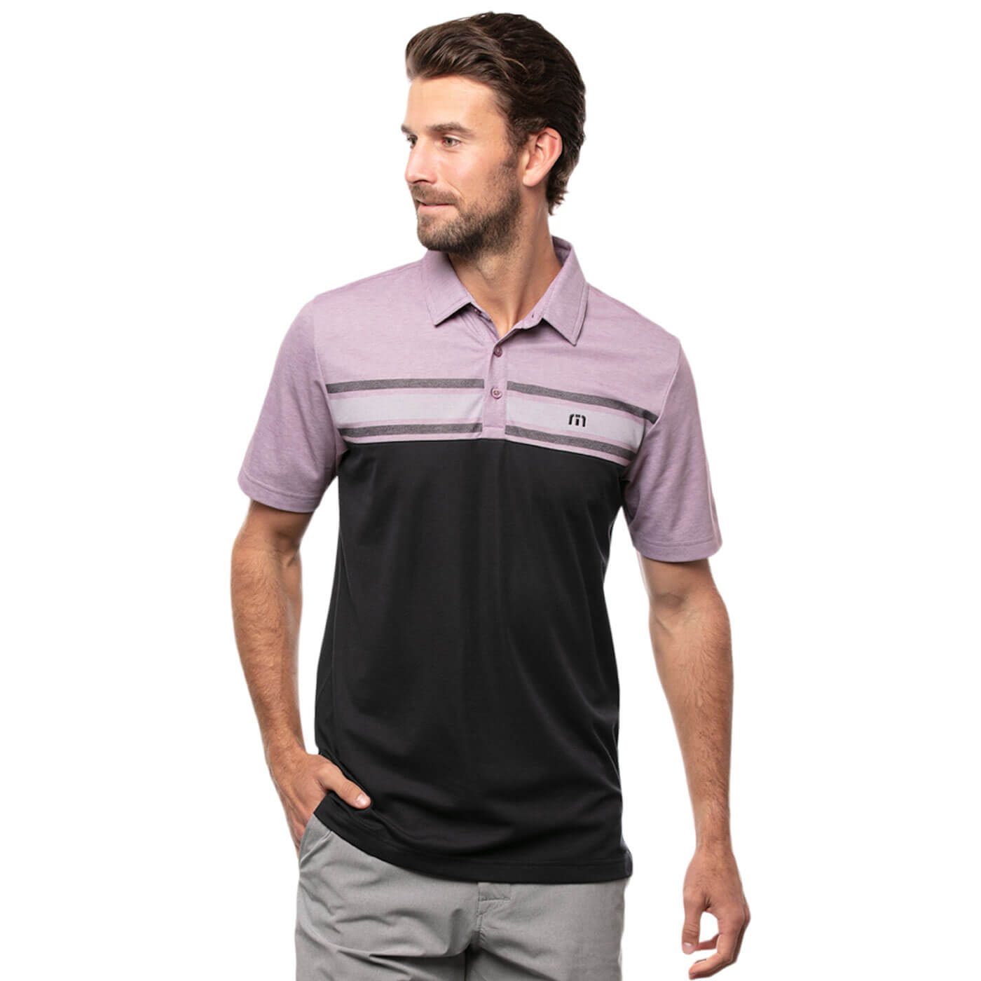 TravisMathew Men's We Have Fun Polo MEDIUM