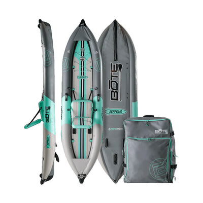 BOTE Aero Zeppelin Inflatable Kayak 12'6" GRAPHITE