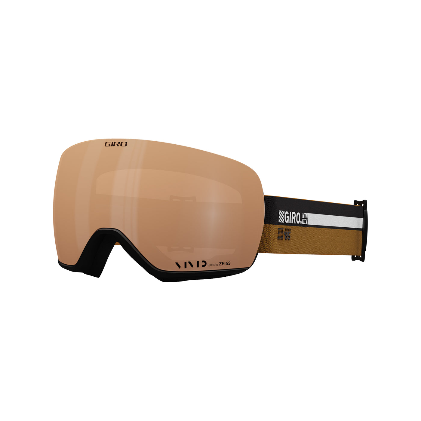 Giro Men's Article Goggles with Bonus VIVID Lens 2024 CAMP TAN CASSET/VIVID COPPER