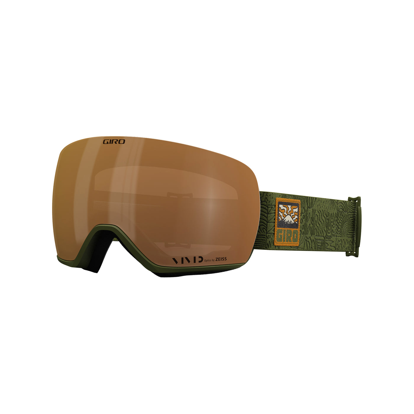 Giro Men's Article Goggles with Bonus VIVID Lens 2025 TRAIL GREEN ADVENTURE/VIVID PETROL/