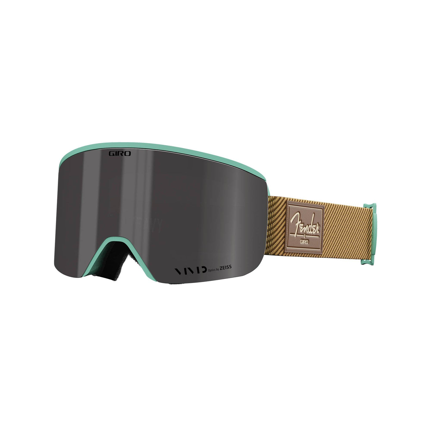 Giro Men's Axis Goggles with Bonus VIVID Lens 2023 FENDER ICONC TWEED/VIVID SMOKE