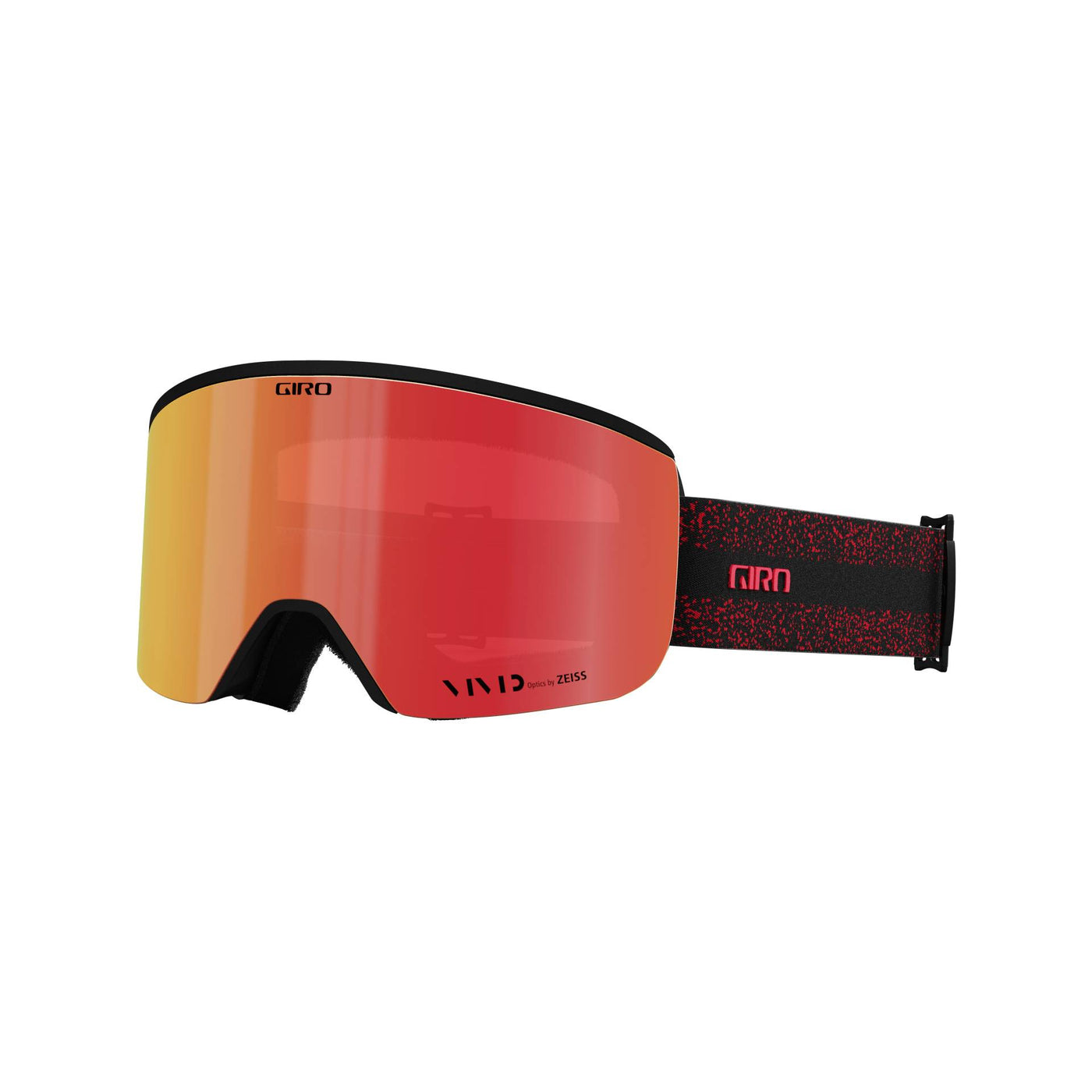 Giro Men's Axis Goggles with Bonus VIVID Lens 2023 RED EXPEDITION/VIVID EMBER