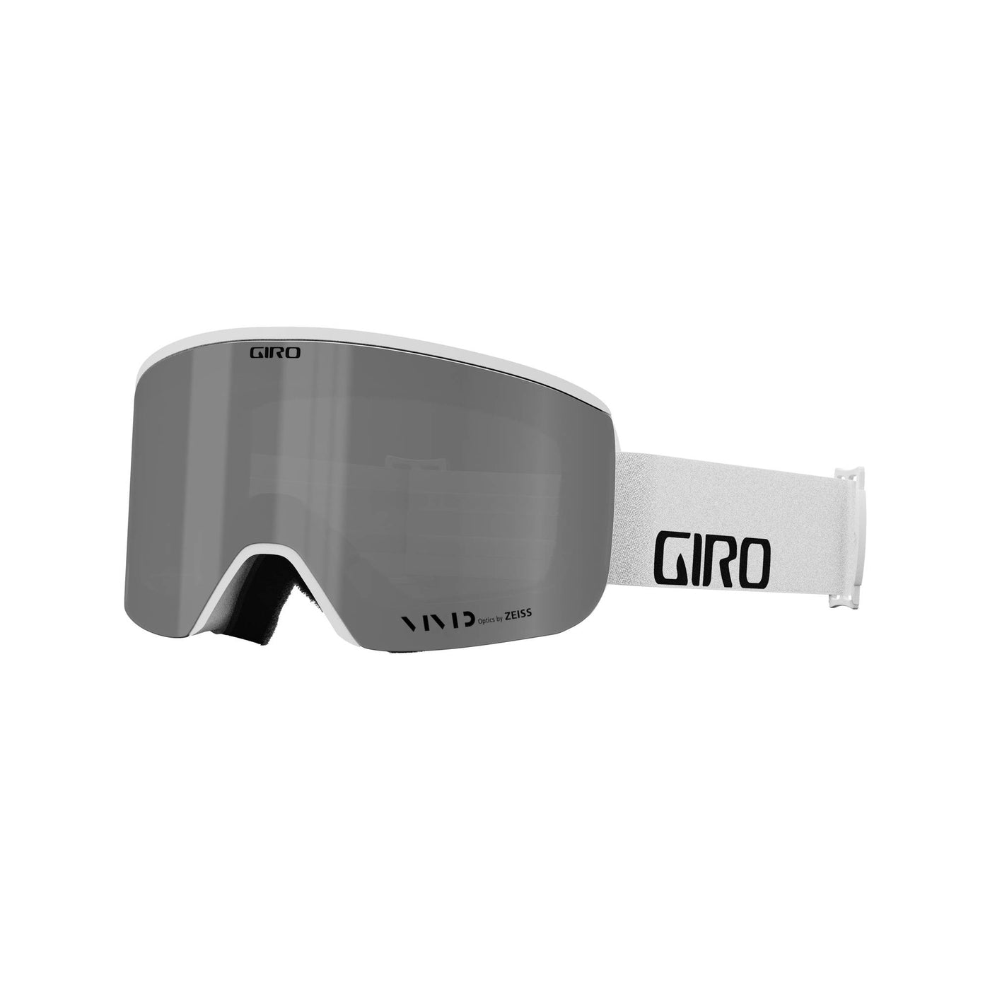 Giro Men's Axis Goggles with Bonus VIVID Lens 2023 WHITE WORDMARK/VIVID ONYX