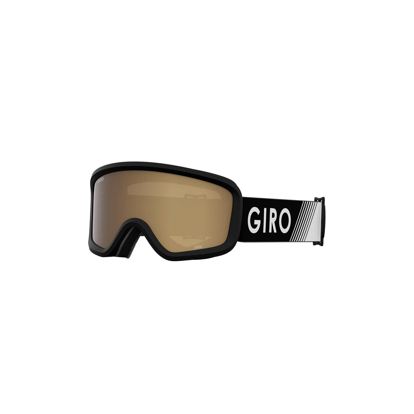 Giro Junior's Stomp Goggles with Amber Rose Lens 2025 BLACK WORDMARK