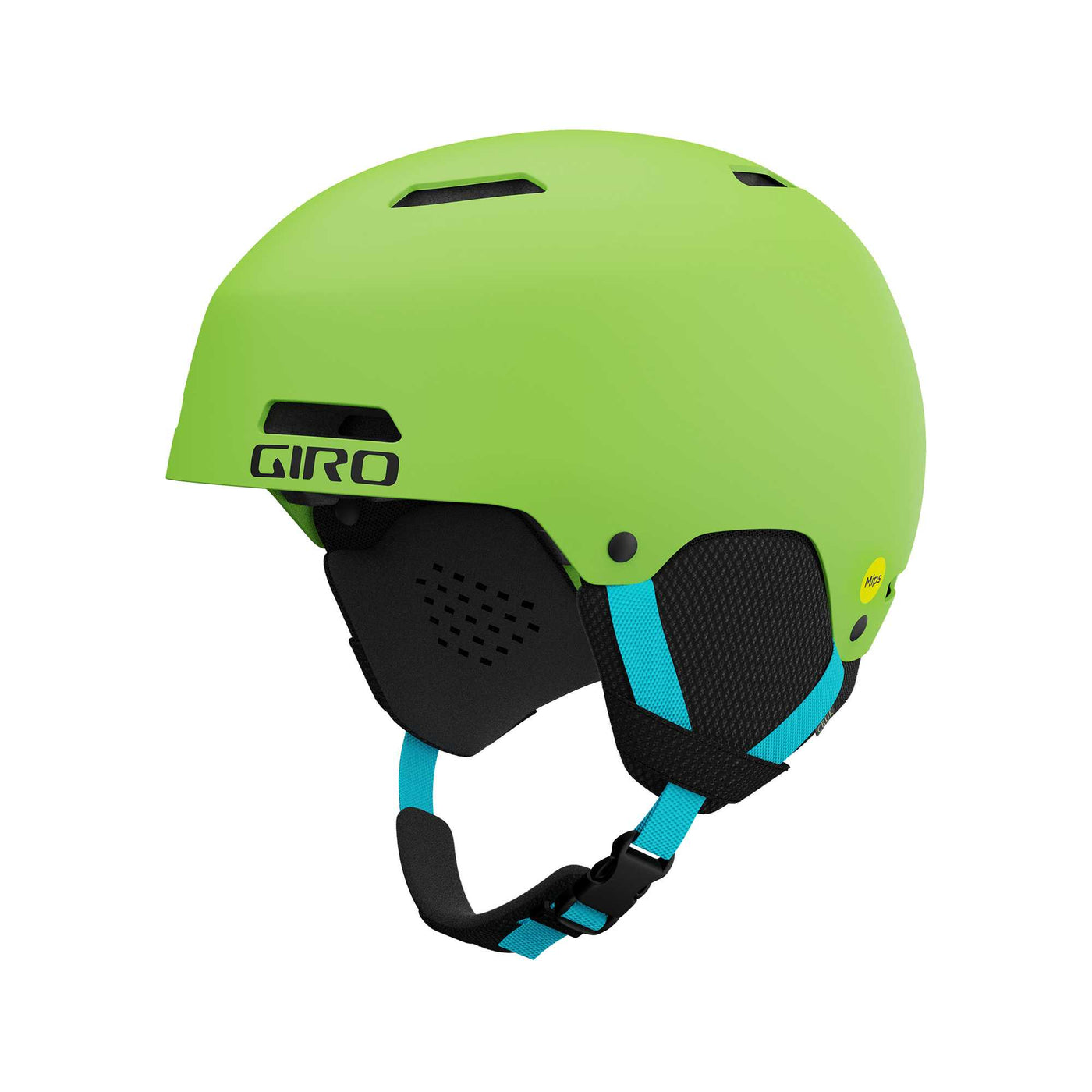 Giro Junior's Crue MIPS Helmet 2023 MATTE BRIGHT GREEN