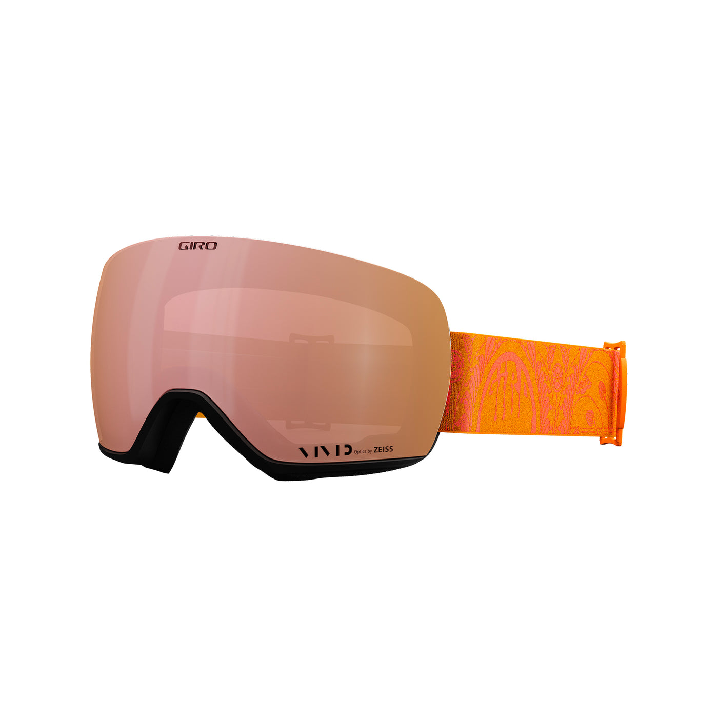 Giro Women's Lusi Goggles with Bonus VIVID Lens 2023 TIGERLILY/MONARCH