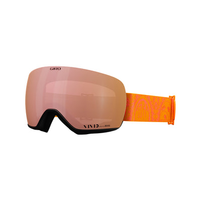 Giro Women's Lusi Goggles with Bonus VIVID Lens 2023 TIGERLILY/MONARCH