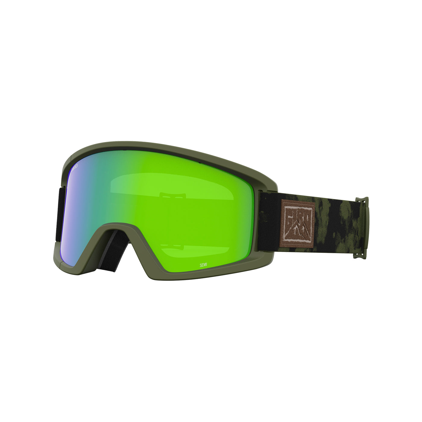 Giro Junior's Semi Goggles with Bonus Lens 2024 TRAIL GREEN CLOUD DUST/LODEN GREEN