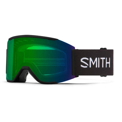 Smith Squad MAG Goggles with Bonus ChromaPop Lens 2023 BLACK/EDAY GREEN MIR
